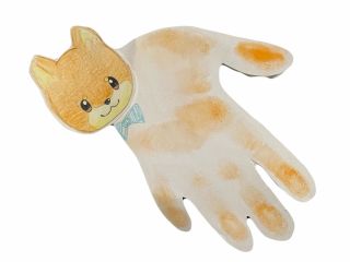 手形の例です。