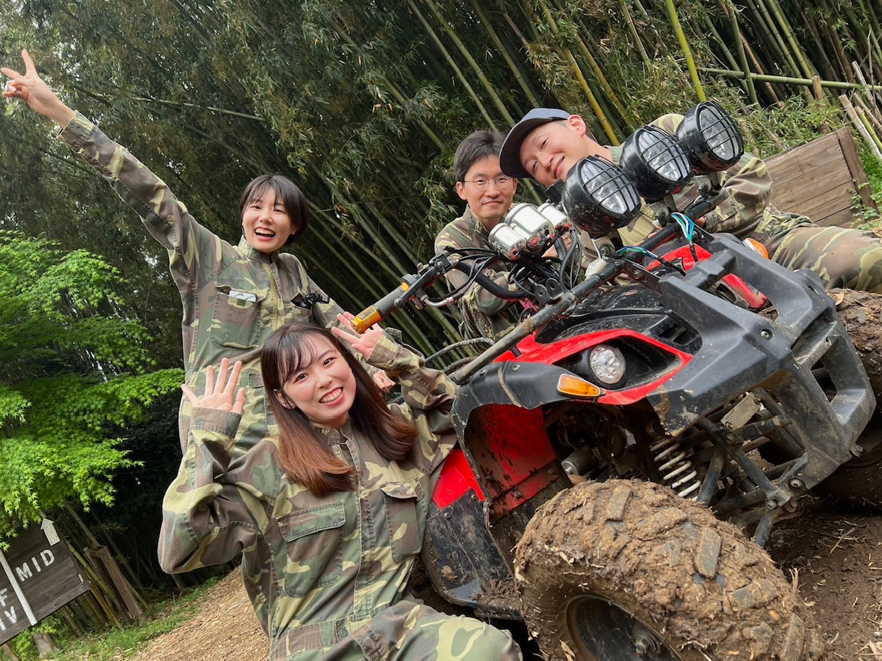 【千葉】☆四輪バギー50分間の乗車体験☆森の中を走り抜ける爽快感♪初心者の方・お...