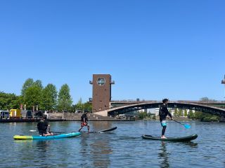 環水公園でSUP体験ができます♪