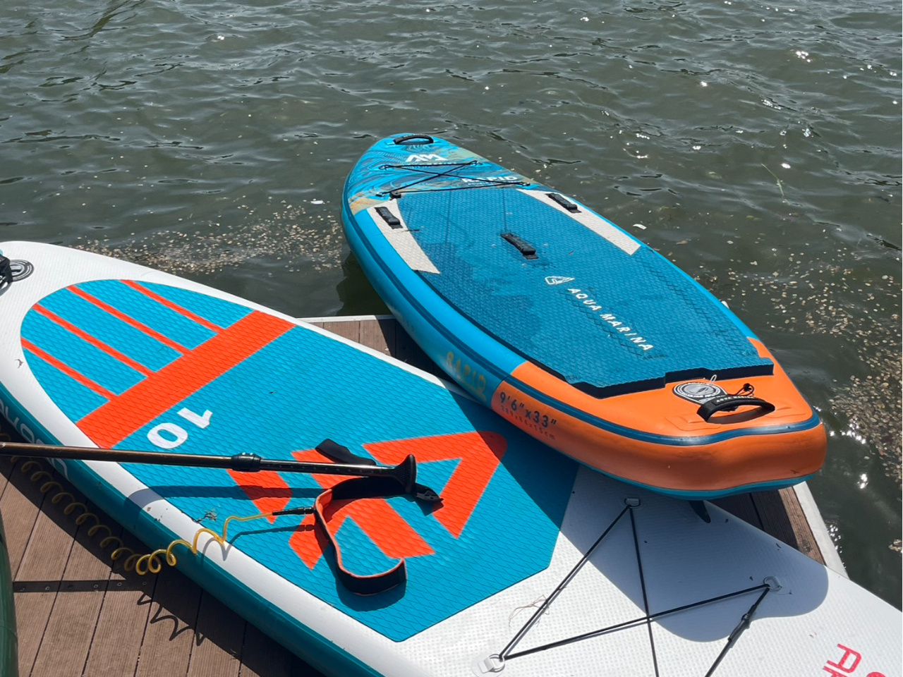 富山×SUP！】環水公園の世界一美しいスタバに来た後は、SUPで水上散歩
