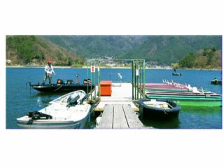 レンタルボート金星では、桟橋を常設しています!