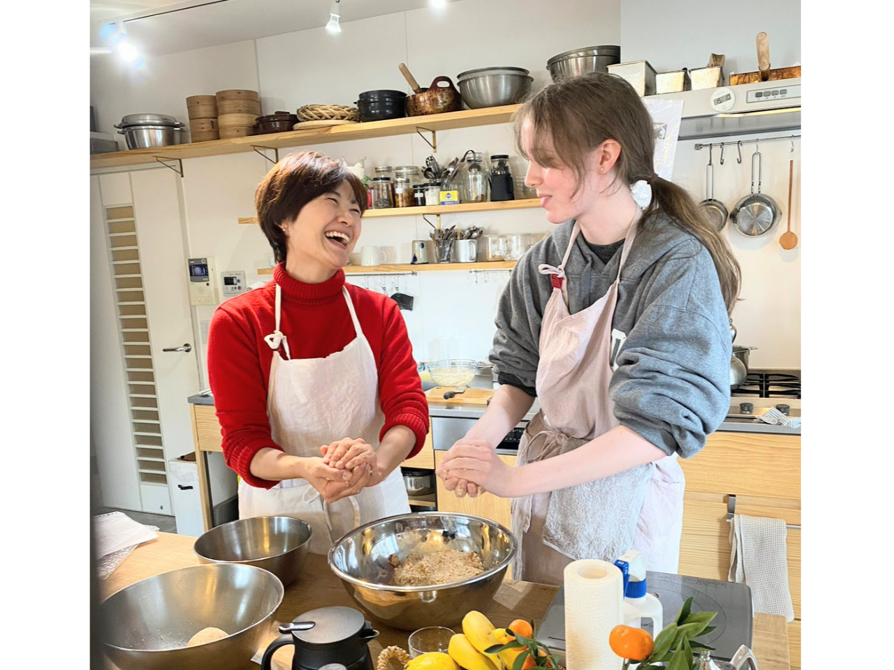 A very fun and relaxing experience learning how to make miso!