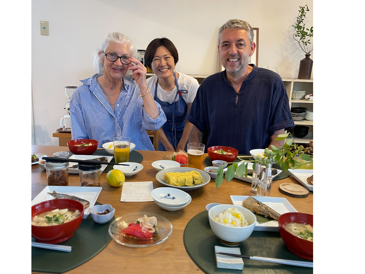 Many foreign people enjoy this event!