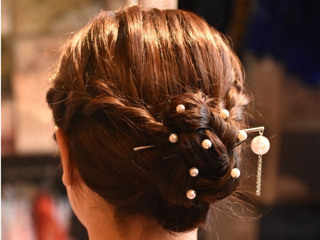 ヘアセットプラン(アップスタイル):1,100円