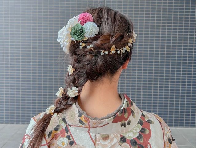 ヘアセットプラン(ダウンスタイル):1,650円