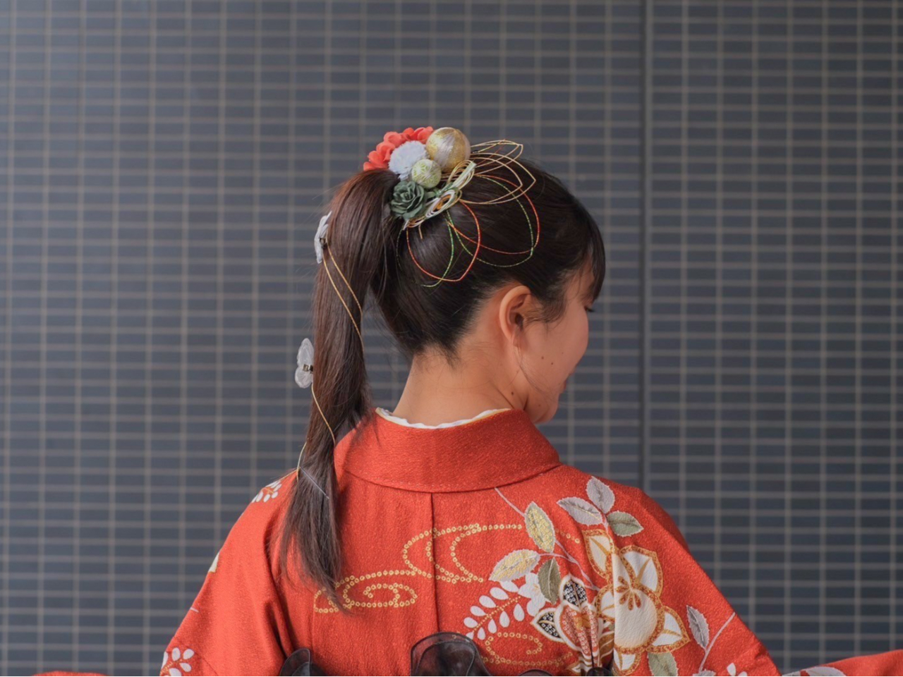 アップスタイルのヘア一例★