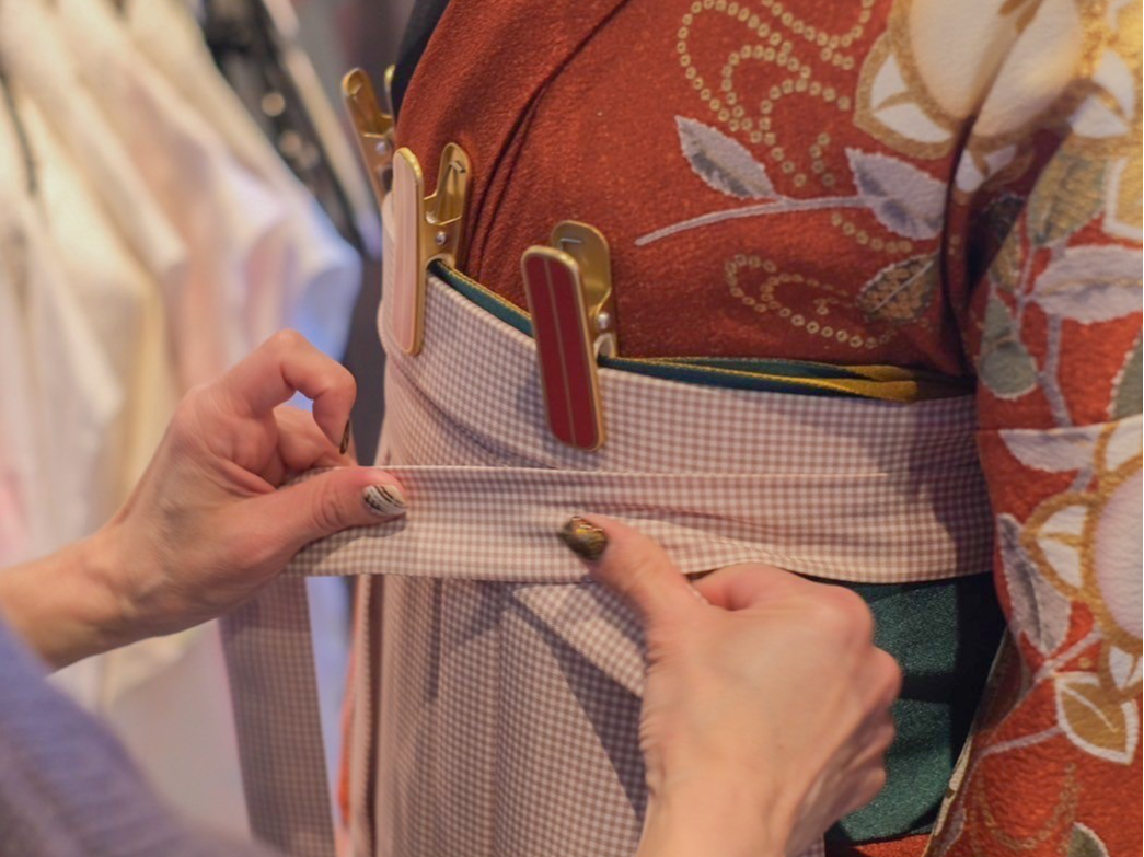 振袖と袴の組み合わせ、コーディネートもスタッフにお任せください★