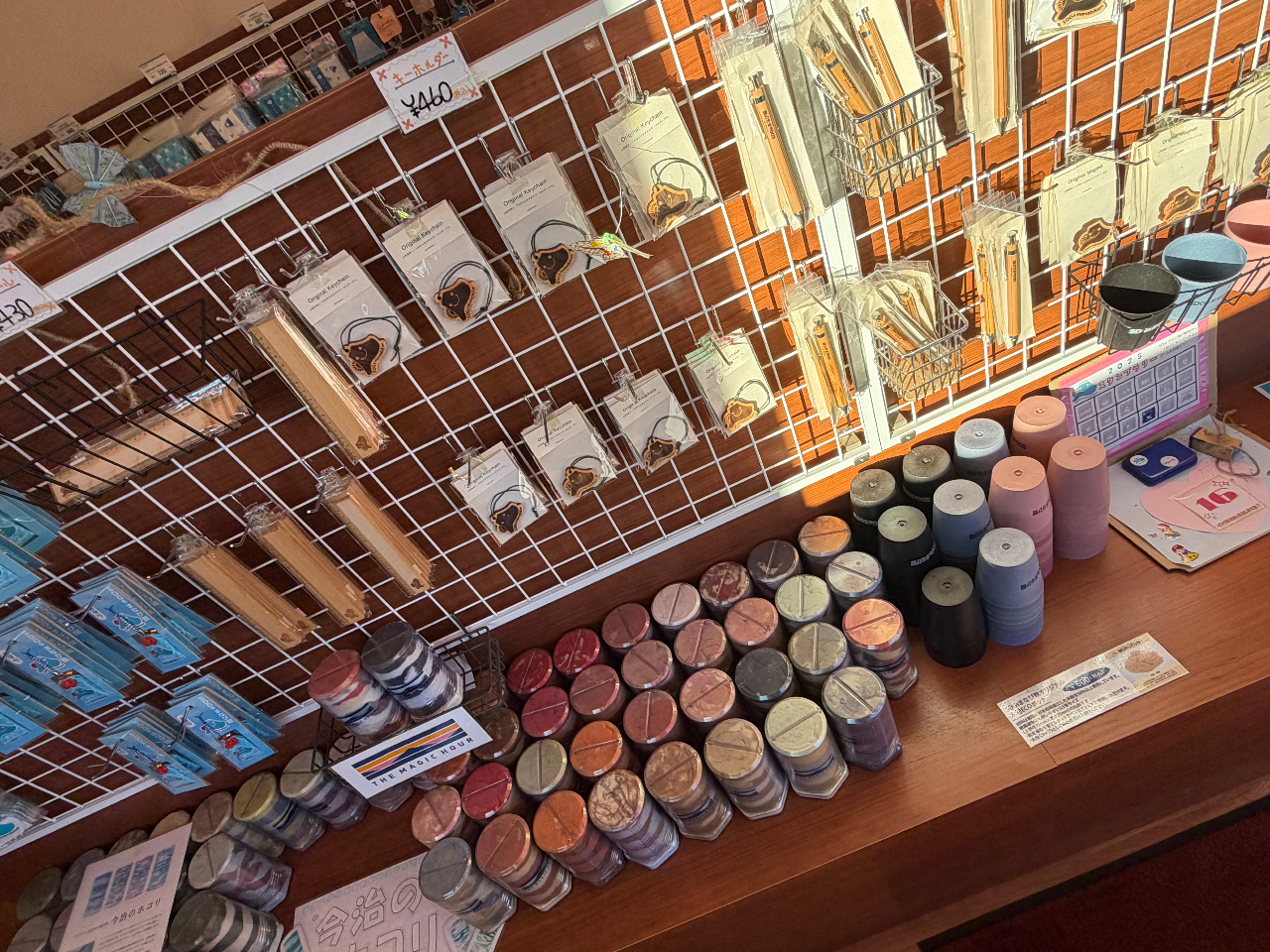 SDGsグッズを購入できる売店があります。