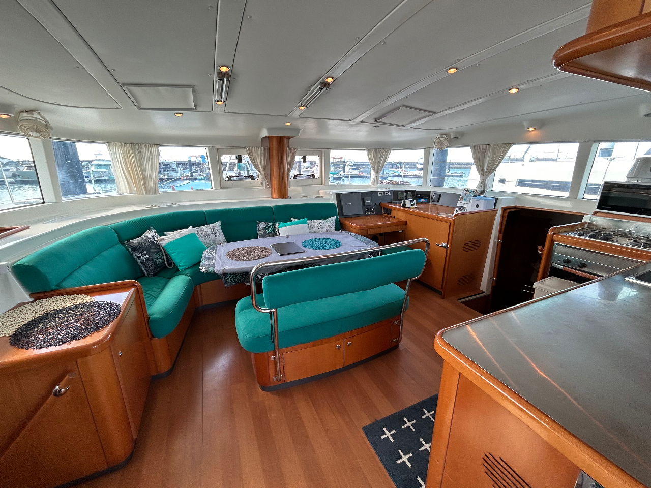 船内設備も充実!少し一息つくにもゆっくり過ごせます!