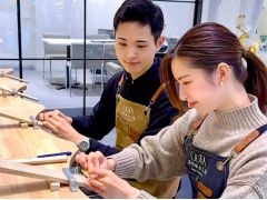 おふたりで相談しながら、デザインや加工をほどこす時間は、今までにない思い出になります。