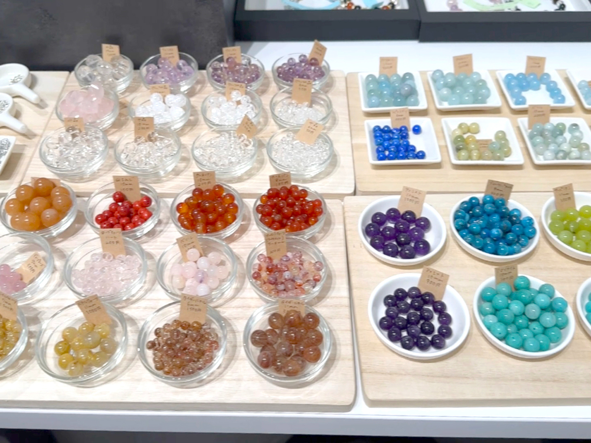 好きな石を選びます