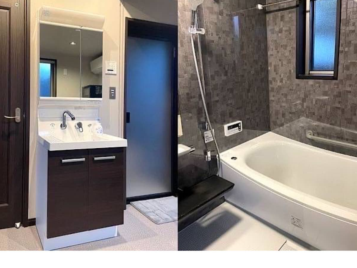 コテージ棟 バスルーム・洗面