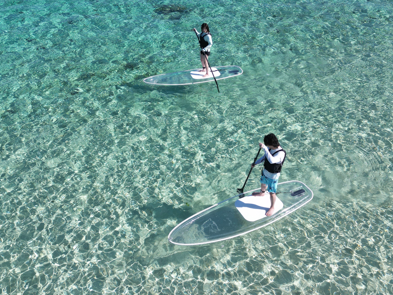 春限定の特別価格・3/1~4/26】クリアSUP体験（60分コース）映え確定