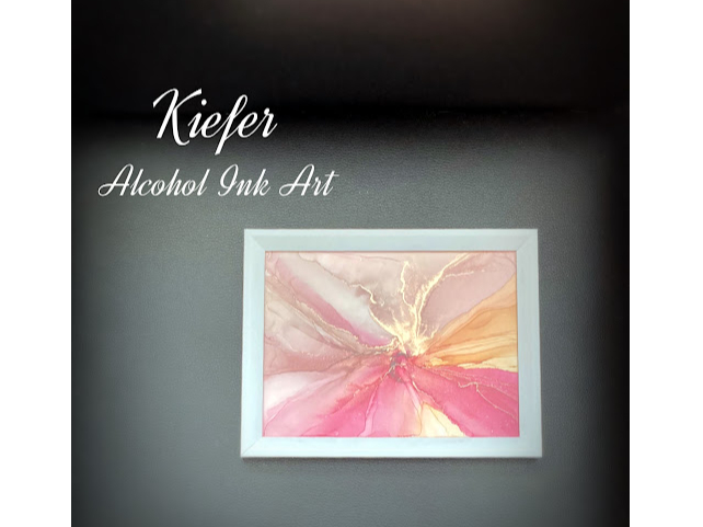 インクが混ざり合うことで独特で美しい模様や効果を生み出します♪