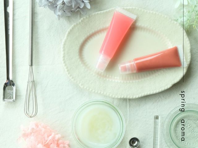 リップケア3点のクラフトを作ります。