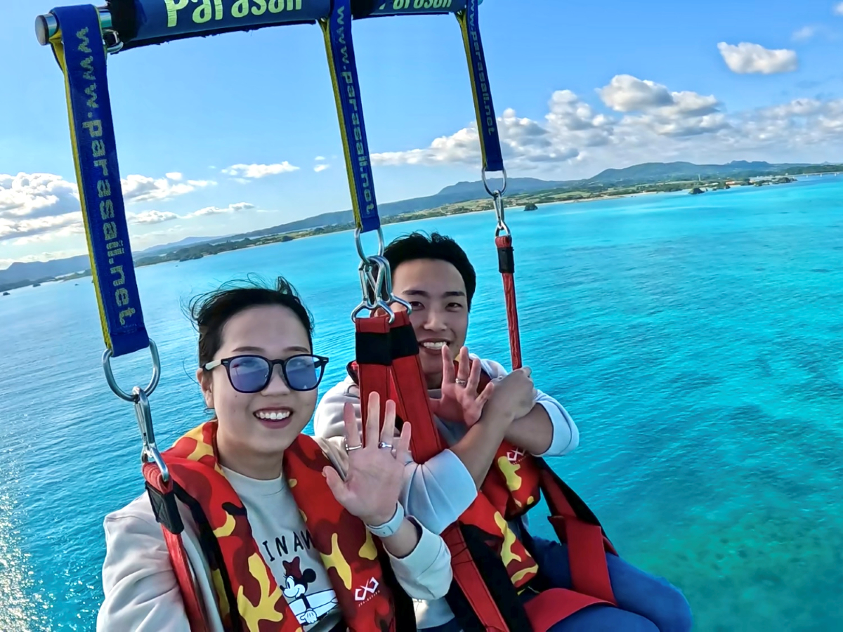 古宇利島パラセーリング GOPRO無料