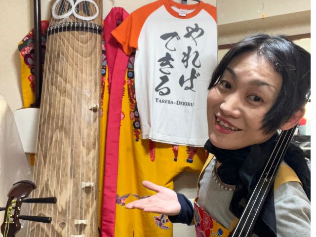 お好みの楽器に触れることができます