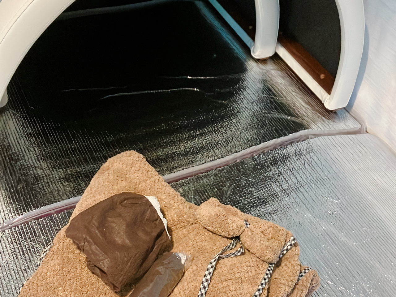 タオル、替えの下着、ガウンはご準備しております