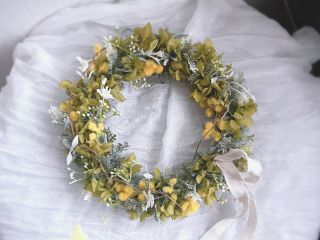 季節のリース(お好みの色合いで、制作できます)