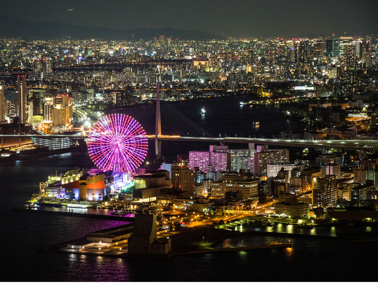 大阪南港夜景