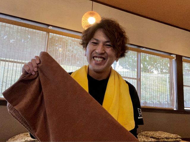 レンタルタオル付(バスタオル&フェイスタオル)
