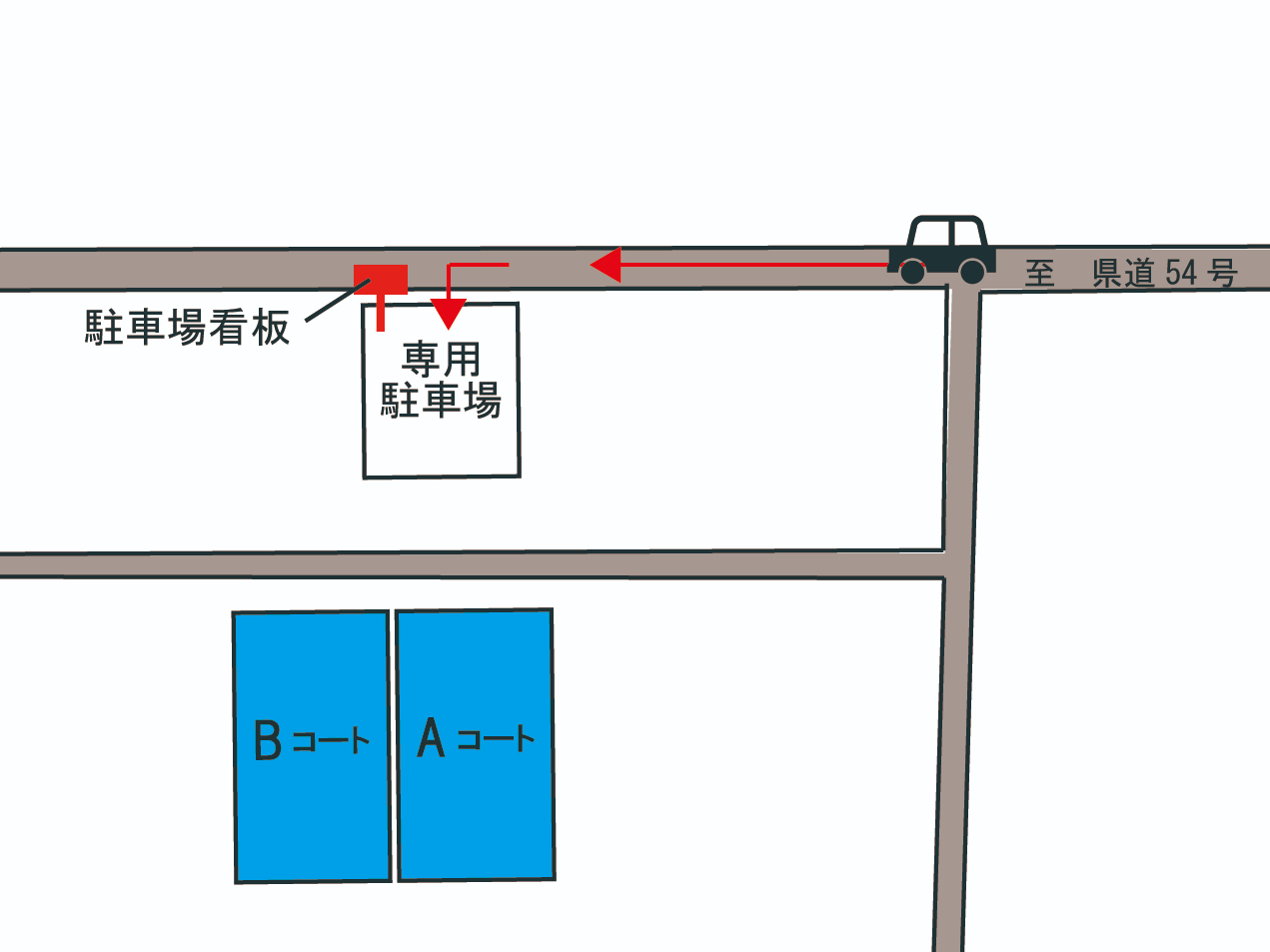 専用駐車場がございます。