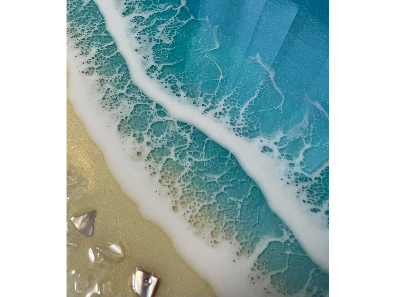 オーシャンアート(海アート) NO-5 オーシャンアート(海アート) NO-5 海と白波のキャンバスアート✳︎海