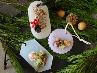 阿蘇の草花をつかってサシェをご製作いただけます