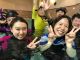 大人数で潜るのも楽しーなー!みんなダイビングを楽しみました♪