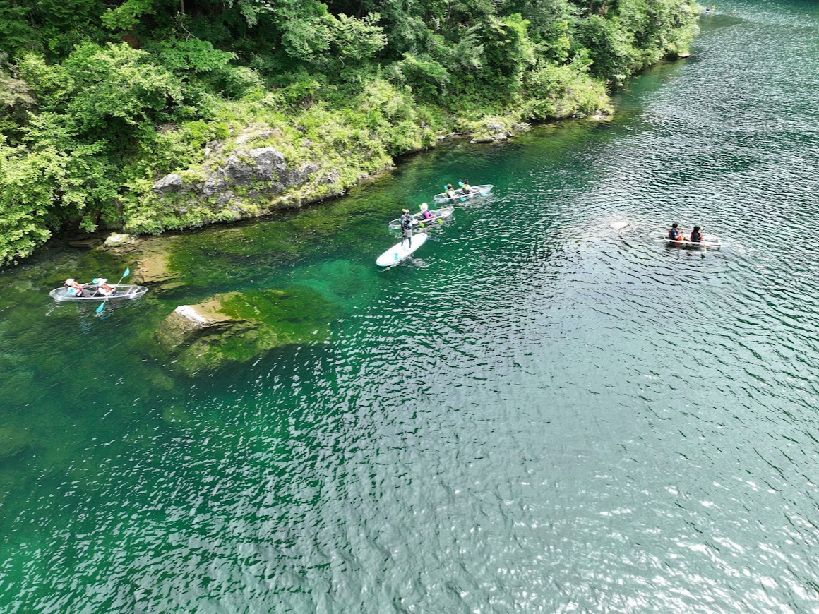 土居川クリアカヤック