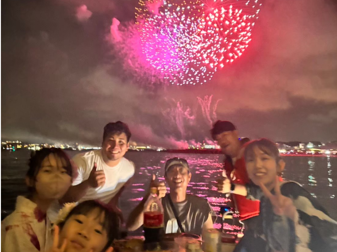 ���ԓ��m�D��̃v���C�x�[�g��ԂŉԉΊӏ܂��܂��A�v���C�X���X�I�I