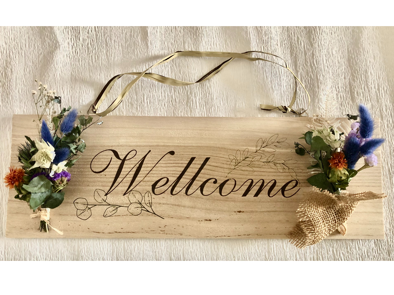 栃木*ドライフラワーを使ったオリジナルボードを作れる体験