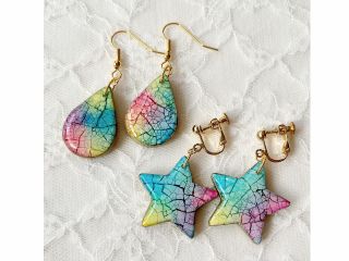 エッグシェルモザイクで★アクセサリー作り体験