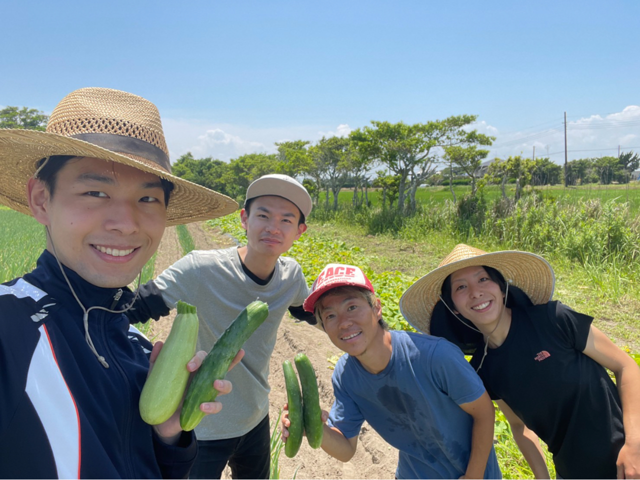 大自然の中で農業体験!
