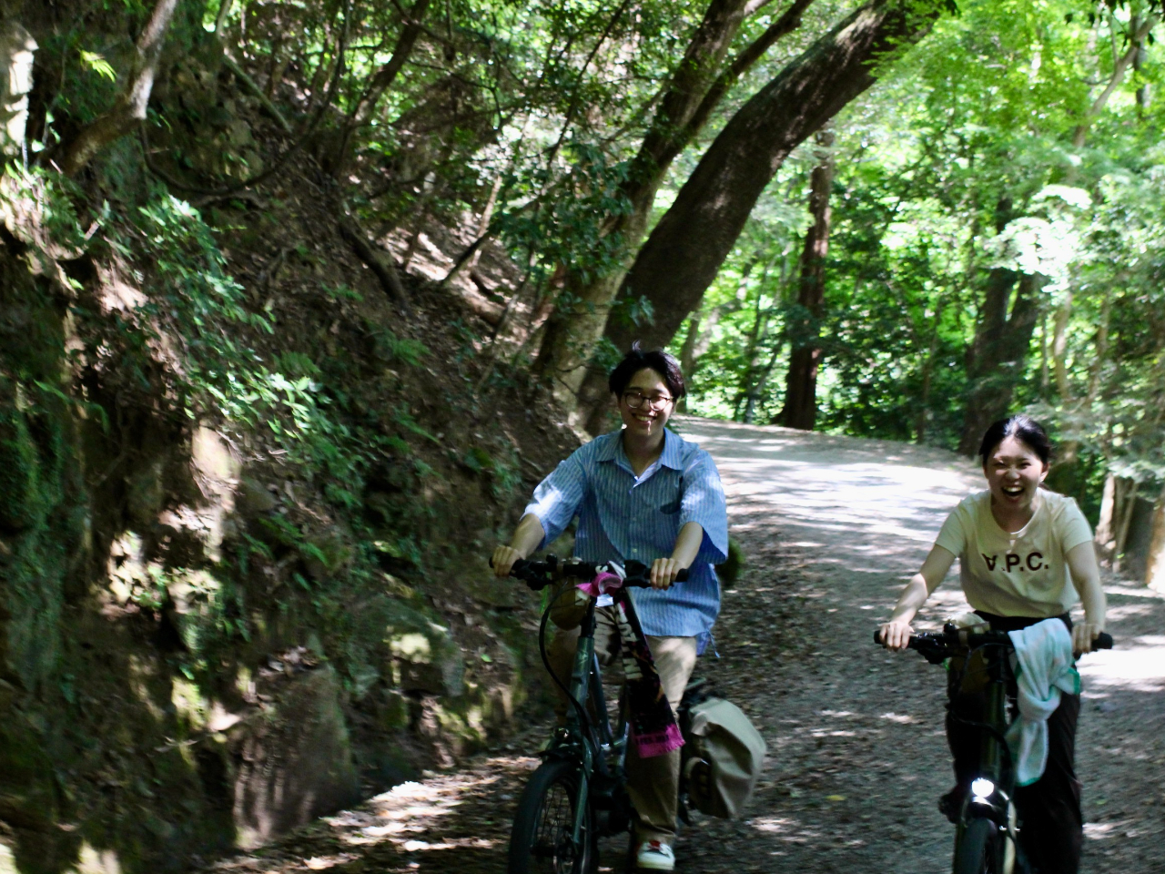 【確認用】自転車追加写真 ガイド付きE-bikeサイクリング｜奈良公園のもっと奥「世界遺産・春日山
