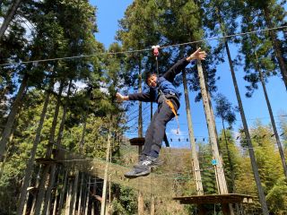 家族みんなで大興奮!小さなお子様でも安心して楽しめるキャノピーコース★