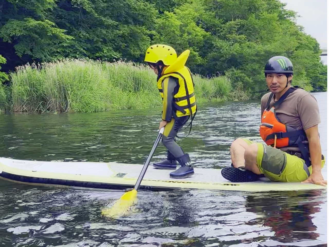【北海道・帯広】自然を満喫♪十勝川でたのしむリバーSUPツアー【ファミリー・お友...
