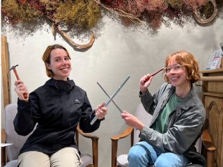 指輪の模様付け体験!気持ちを込めて叩きます。【当日持ち帰り可能】