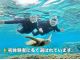 ウミガメシュノーケルツアーでは動中の体験風景やシュノーケルの様子ウミガメさんとの撮影付き♪データは勿論プレゼント♪宮古島定番アクティビティウミガメシュノーケル
