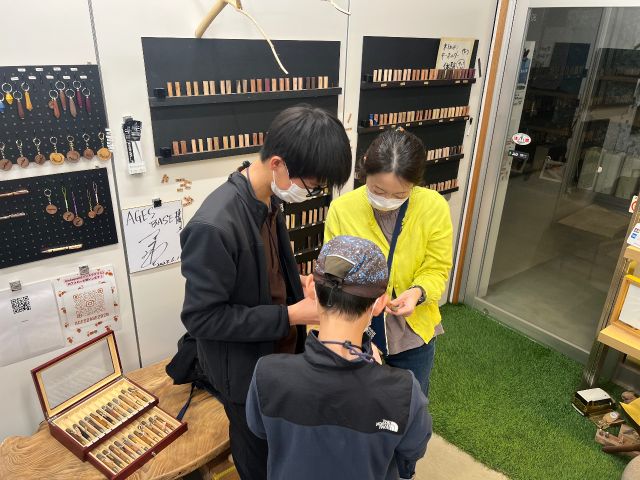 楽しい時間「木軸の樹種選び」迷いに、迷い選んだ木は愛着度100%へのカウントダウン