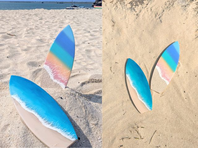 那覇空港から車で20分】レジン体験で時計・シーサー・パネル制作