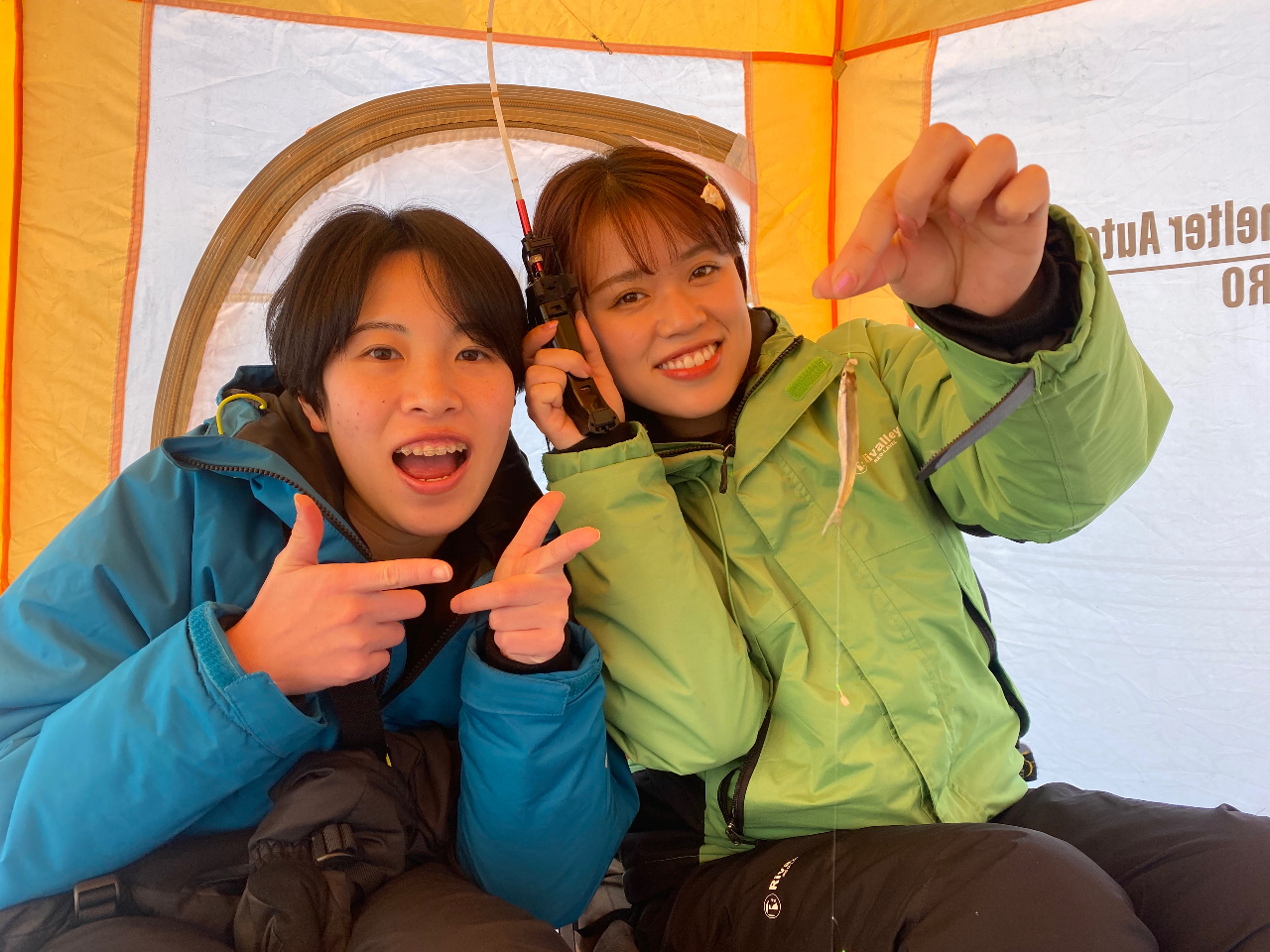 ★プロガイドと楽しむワカサギ釣り体験。絶品グルメ体験付き。【午前の部】