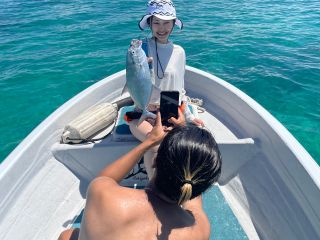 彼女さん、大物ゲット!