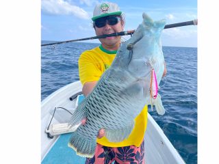 ライトキャスティングでナポレオンフィッシュ!