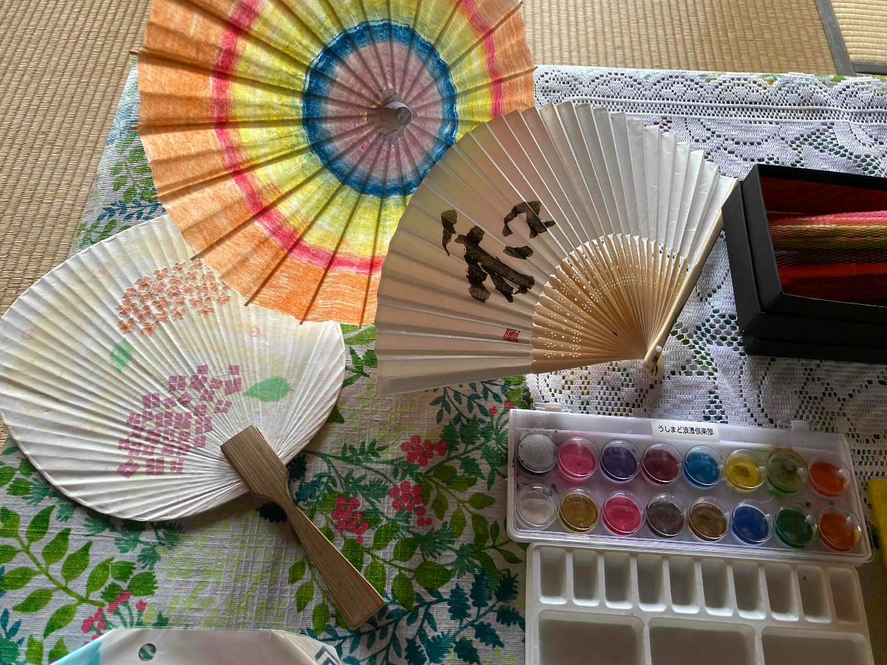 岡山・牛窓・絵付け】お土産付き！旧郵便局の古民家でうちわ