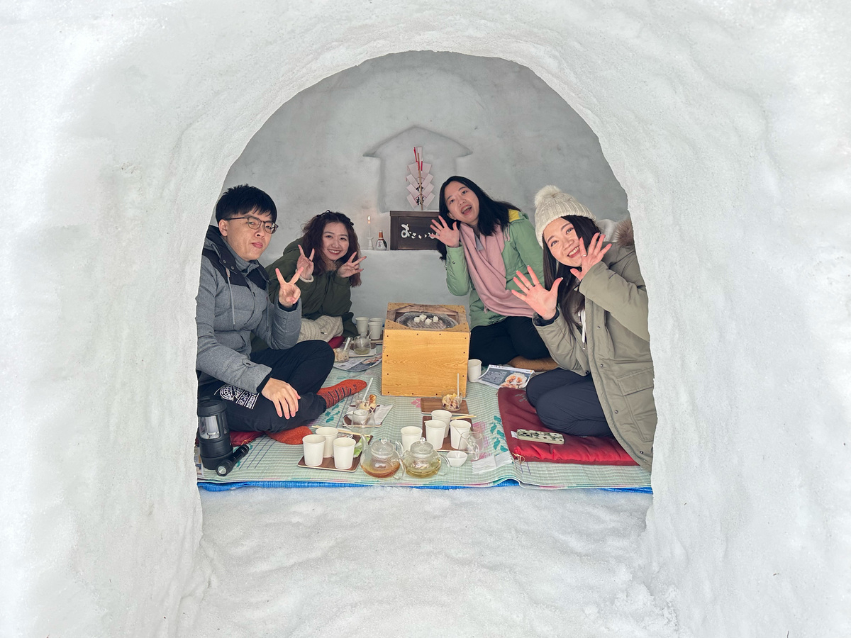 秋田県 横手市】かまくら職人が教える！本場横手のかまくら作りを体験