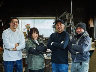 熊谷鍛冶屋メンバー:左からマサトシ、サキコ、シュウヘイ、タツノブです!