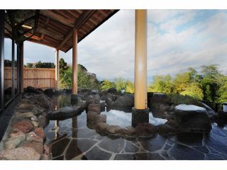 露天風呂からは別府湾を一望できます◎