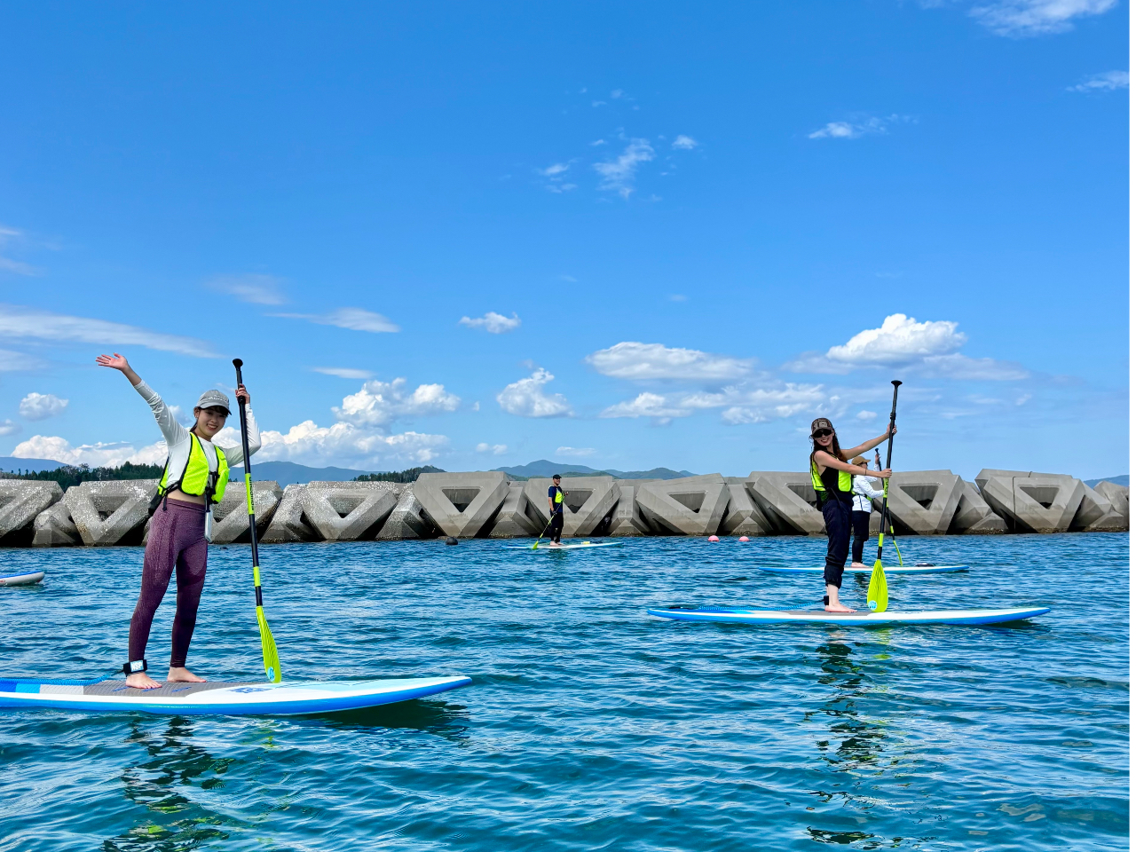 大野海岸での体験だから安心