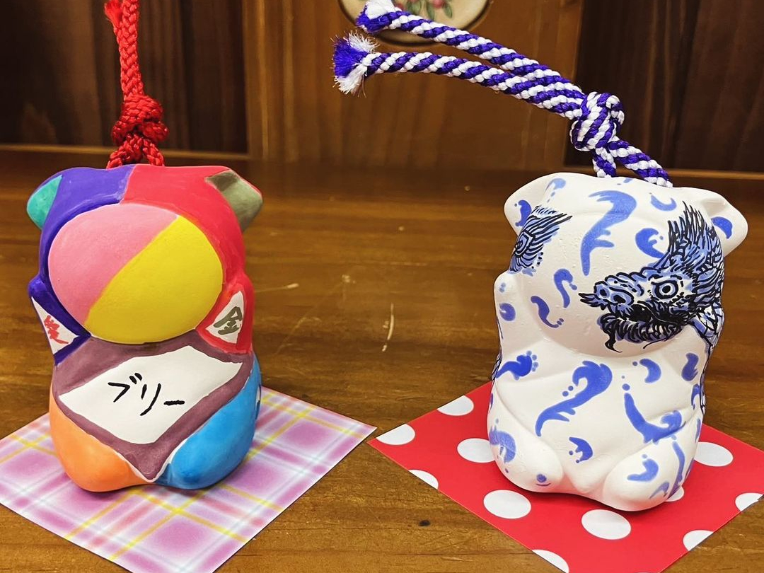 自由に絵付けしてください♪